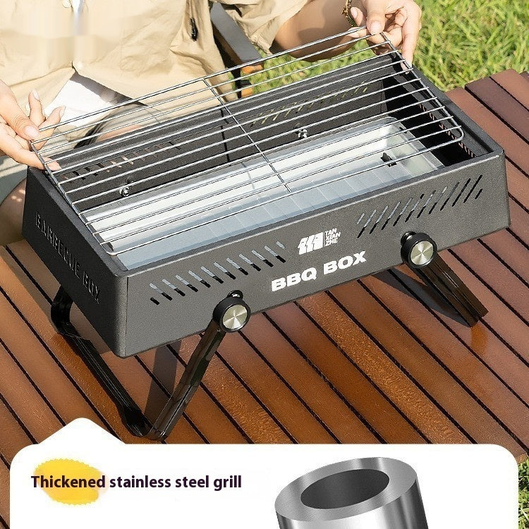 Elevate Your Outdoor Cooking Experience with Our Stainless Steel Grill